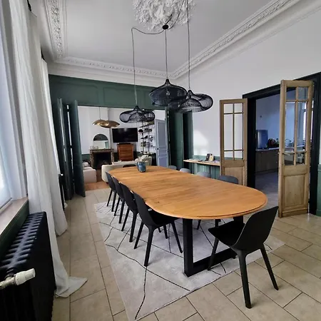 Grande Maison Bourgeoise Avec Cour Privative, 5 Chambres, Wifi, Proche Commerces Et Nature - Fr-1-510-186 Abscon