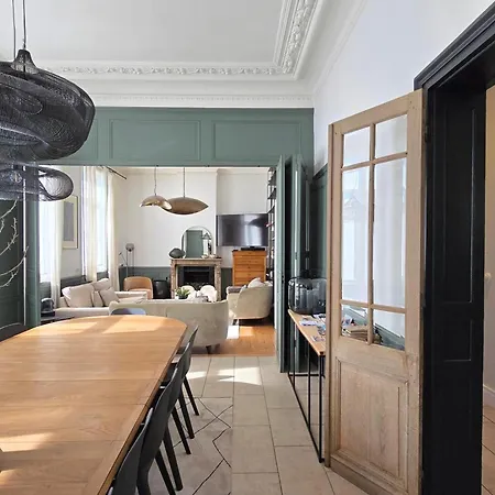 펜션 Grande Maison Bourgeoise Avec Cour Privative, 5 Chambres, Wifi, Proche Commerces Et Nature - Fr-1-510-186 *