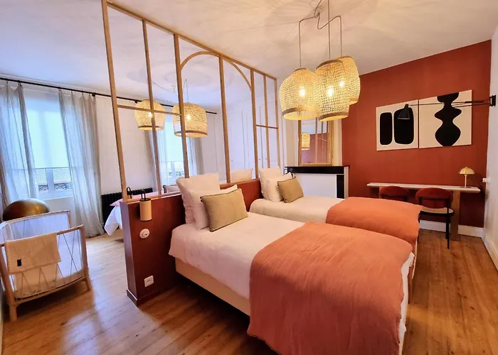 בית נופש Grande Maison Bourgeoise Avec Cour Privative, 5 Chambres, Wifi, Proche Commerces Et Nature - Fr-1-510-186 Abscon