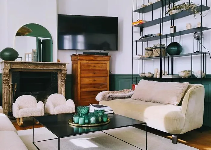 Grande Maison Bourgeoise Avec Cour Privative, 5 Chambres, Wifi, Proche Commerces Et Nature - Fr-1-510-186 Abscon