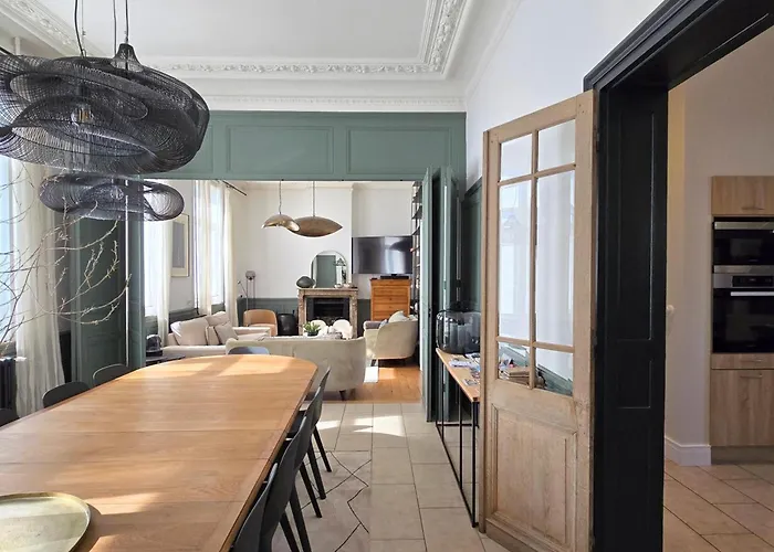 בית נופש Grande Maison Bourgeoise Avec Cour Privative, 5 Chambres, Wifi, Proche Commerces Et Nature - Fr-1-510-186 *