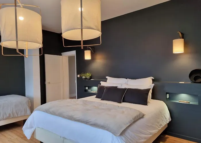 Grande Maison Bourgeoise Avec Cour Privative, 5 Chambres, Wifi, Proche Commerces Et Nature - Fr-1-510-186 * Abscon