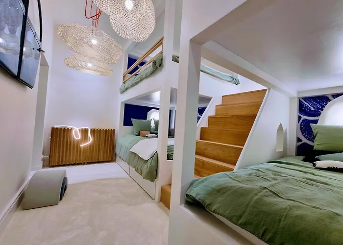 Grande Maison Bourgeoise Avec Cour Privative, 5 Chambres, Wifi, Proche Commerces Et Nature - Fr-1-510-186 Сasa de vacaciones Abscon